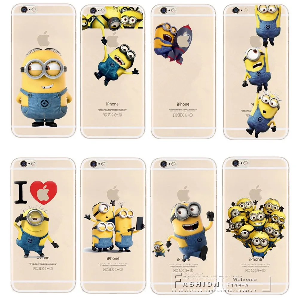 New Arrival Super Hot Minions Design Hard Transparent Case Cover For Apple iPhone 6 6S
New Arrival Super Hot Minions Design Hard Transparent Case Cover For Apple iPhone 6 6S