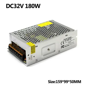 Regulated DC32V 5.6A 180W Switch power supply Driver Adapter Transformer 110V 220V AC DC 32V SMPS For CNC Machine DIY LED CCTV
Regulated DC32V 5.6A 180W Switch power supply Driver Adapter Transformer 110V 220V AC DC 32V SMPS For CNC Machine DIY LED CCTV