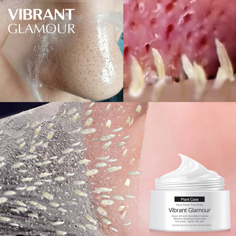 VIBRANT GLAMOUR Blackhead Remover Nose Facial Masks Deep Cleansing Purifying Pore black Mask Peeling Acne Treatment Skin Care
VIBRANT GLAMOUR Blackhead Remover Nose Facial Masks Deep Cleansing Purifying Pore black Mask Peeling Acne Treatment Skin Care
