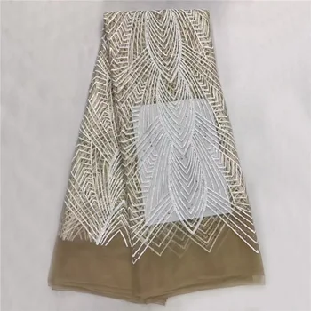 Hot selling products Latest African Lace High Quality french Lace Fabric with sequins For Wedding Dress SL1060
Hot selling products Latest African Lace High Quality french Lace Fabric with sequins For Wedding Dress SL1060