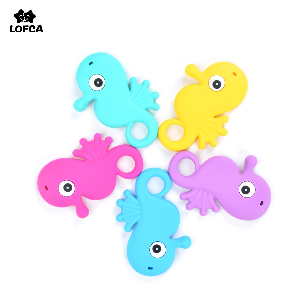1pcs Seahorse Silicone Pendant 5 Colors Teething Necklace BPA Free Silicone Teether For Baby Beads For Pacifier Clip Making
1pcs Seahorse Silicone Pendant 5 Colors Teething Necklace BPA Free Silicone Teether For Baby Beads For Pacifier Clip Making