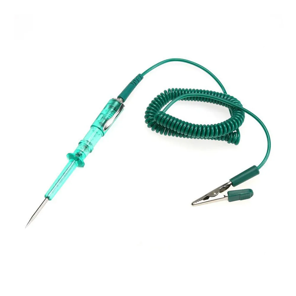 BYGD Car Voltage Circuit Tester Pencil Diagnostic Tool For 6V/12V/24V DC System Probe Continuity Test Light
BYGD Car Voltage Circuit Tester Pencil Diagnostic Tool For 6V/12V/24V DC System Probe Continuity Test Light
