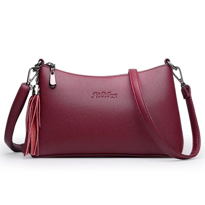 2019 New Crossbody Bags for Women Tassel Luxury Women Leather Handbags Designer Elegant Ladies Hand Bags Female Shoulder Bag
2019 New Crossbody Bags for Women Tassel Luxury Women Leather Handbags Designer Elegant Ladies Hand Bags Female Shoulder Bag
