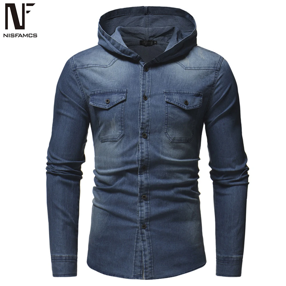 Hooded Denim Shirts Young Boys Streetwear Clothes Long Sleeve Spring New Arrival Novelty Male Hoodie Cotton Shirt 3XL Slim Blusa
Hooded Denim Shirts Young Boys Streetwear Clothes Long Sleeve Spring New Arrival Novelty Male Hoodie Cotton Shirt 3XL Slim Blusa