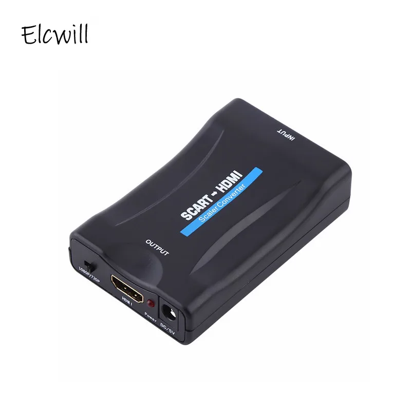 Hot HD 1080P SCART To HDMI Video Audio Upscale Signal Composite Converter Adapter for HD TV DVD for Sky Box STB
Hot HD 1080P SCART To HDMI Video Audio Upscale Signal Composite Converter Adapter for HD TV DVD for Sky Box STB