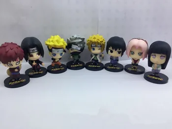 8pcs/set Naruto figure Kakashi Sasuke Action Figures 1/12 scale painted figure Gaara Hinata Itachi Naruto PVC figure Toys
8pcs/set Naruto figure Kakashi Sasuke Action Figures 1/12 scale painted figure Gaara Hinata Itachi Naruto PVC figure Toys