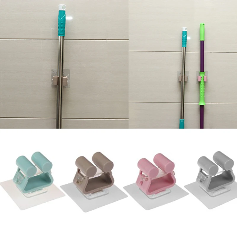 4 Colors Durable Wall Mounted Mop Holder Brush Broom Hanger Storage Rack Kitchen Organizer Hooks & Rails Home & Kitchen Tools
4 Colors Durable Wall Mounted Mop Holder Brush Broom Hanger Storage Rack Kitchen Organizer Hooks & Rails Home & Kitchen Tools