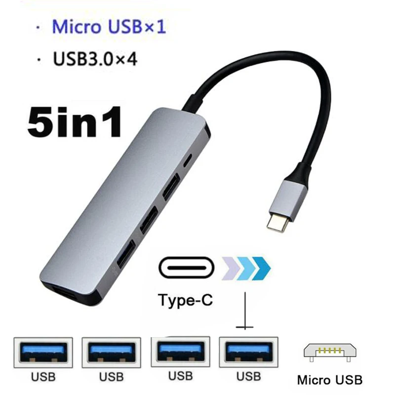 Sale High Quality 5 in 1 USB C HUB USB-C to USB 3.0 HUB Adapter for Macbook Samsung Galaxy S9/S8 Huawei P20 Pro Type C USB HUB
Sale High Quality 5 in 1 USB C HUB USB-C to USB 3.0 HUB Adapter for Macbook Samsung Galaxy S9/S8 Huawei P20 Pro Type C USB HUB