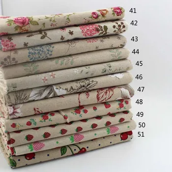 Zakka Vintage Cotton Linen Fabric for DIY Patchwork Sewing Fabric HomeTextiles Table Curtain Fabric 1.45*1 M Free shipping
Zakka Vintage Cotton Linen Fabric for DIY Patchwork Sewing Fabric HomeTextiles Table Curtain Fabric 1.45*1 M Free shipping