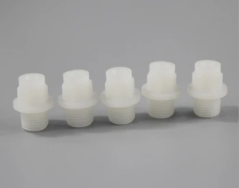 White PP plastic nozzle 1/8 male thread solid cone round covering Humidifying fog mist KY 1.3 3 4 6 water jetting spray nozzle
White PP plastic nozzle 1/8 male thread solid cone round covering Humidifying fog mist KY 1.3 3 4 6 water jetting spray nozzle