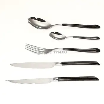 1329DB Forged Stainless steel Cutlery set 30pcs with Black Plating Titanium Handle /Colored Flatware set of Restaurant or Hotel
1329DB Forged Stainless steel Cutlery set 30pcs with Black Plating Titanium Handle /Colored Flatware set of Restaurant or Hotel