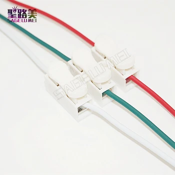 2/3pin Spring Connector wire with no welding no screws Quick Connector cable clamp Terminal Block 3 Way Easy Fit for led strip
2/3pin Spring Connector wire with no welding no screws Quick Connector cable clamp Terminal Block 3 Way Easy Fit for led strip