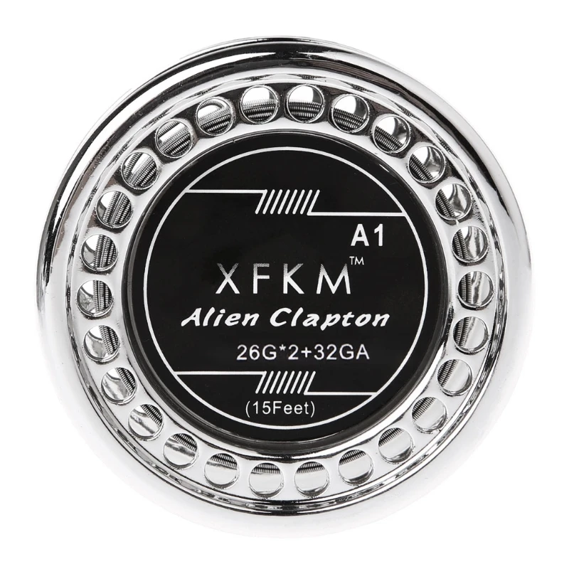 XFKM 5m/Roll Flat Alien Clapton Heating Wires Coil For RDA RBA Rebuildable Atomizer
XFKM 5m/Roll Flat Alien Clapton Heating Wires Coil For RDA RBA Rebuildable Atomizer