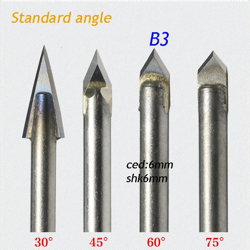 1pc standard 60-degree angle alloy Router Bits CNC engraving cutter Stone Carving Tools
1pc standard 60-degree angle alloy Router Bits CNC engraving cutter Stone Carving Tools