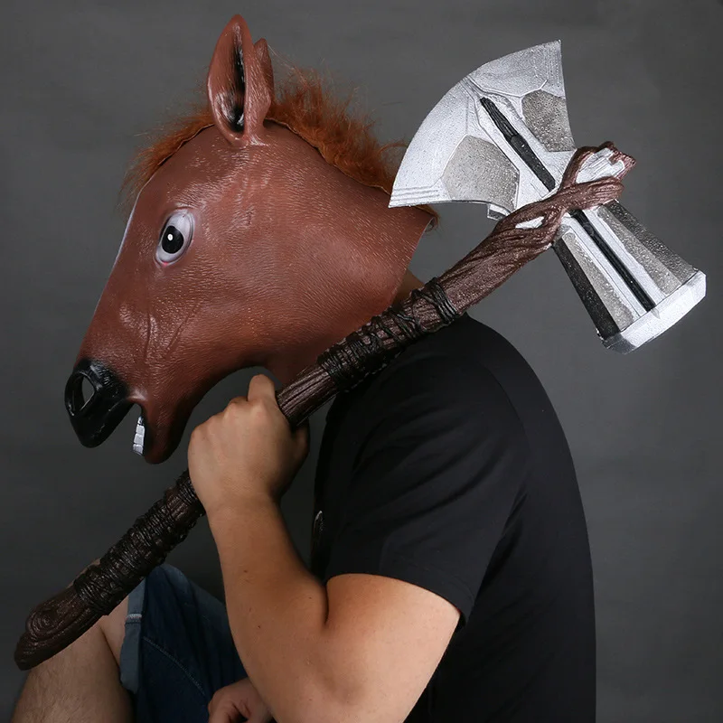 27Inches Thor Odinson Mjolnir 1:1 Cosplay Thor Toys High Simulation No lethality Rubber M114
27Inches Thor Odinson Mjolnir 1:1 Cosplay Thor Toys High Simulation No lethality Rubber M114