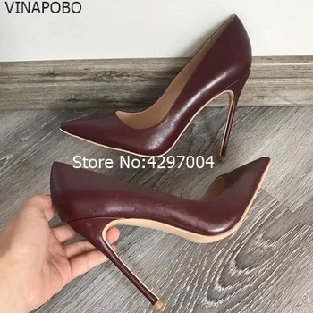 Vinapobo Women High Heel Shoes Basic Model Pumps Lady Sexy Pointed Toe Wedding Shoes Pink Red Pumps Handmade Sheepskin Shoes
Vinapobo Women High Heel Shoes Basic Model Pumps Lady Sexy Pointed Toe Wedding Shoes Pink Red Pumps Handmade Sheepskin Shoes