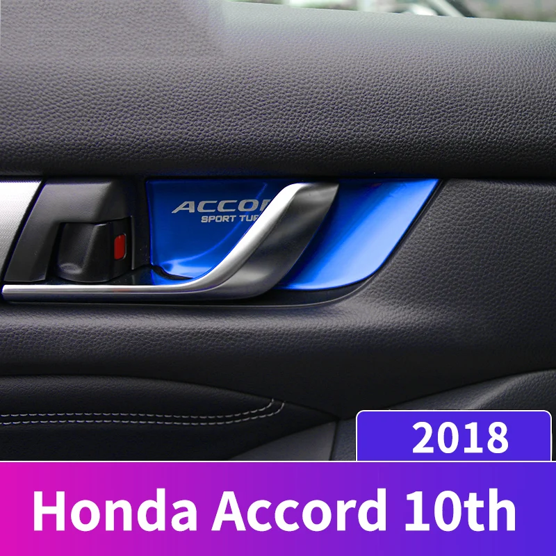 Stainless Steel Car-styling interior Door wrist Bowl Cup Trim Sticker Covers For Honda Accord 10th 2018 Accessories
Stainless Steel Car-styling interior Door wrist Bowl Cup Trim Sticker Covers For Honda Accord 10th 2018 Accessories