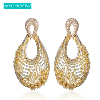 MECHOSEN Special Hollow Out Drop Earrings Cubic Zirconia Brass 2 Tones Luxury Celebrity Wedding Banquet Dress Jewelry bisuteria
MECHOSEN Special Hollow Out Drop Earrings Cubic Zirconia Brass 2 Tones Luxury Celebrity Wedding Banquet Dress Jewelry bisuteria