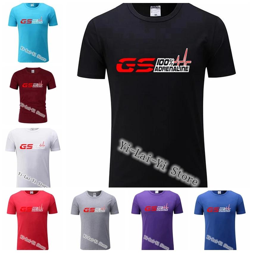 2019 Men'S T Shirt GS 100% Car Summer Short Sleeve GS Adrenaline Motorrad Biker Fan T-Shirt Printed Tee Shirts GS 1200 Tshirt
2019 Men'S T Shirt GS 100% Car Summer Short Sleeve GS Adrenaline Motorrad Biker Fan T-Shirt Printed Tee Shirts GS 1200 Tshirt