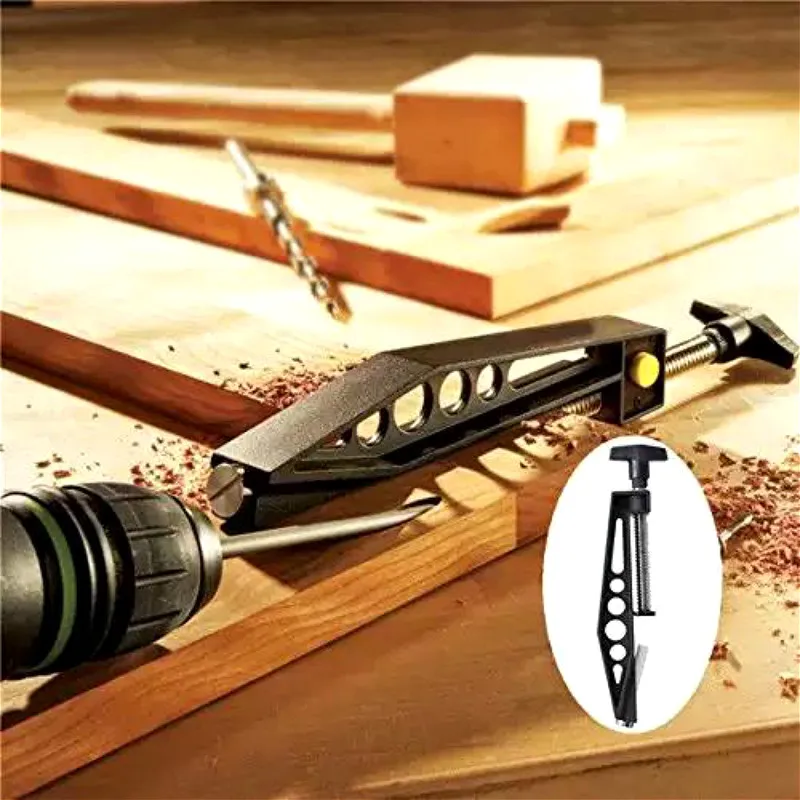 Slanting Hole Clamp Fixing Clip for Inclined Hole Device Woodworking Clamp Oblique Hole Pulling Clamp Woodworking Auxiliary Tool
Slanting Hole Clamp Fixing Clip for Inclined Hole Device Woodworking Clamp Oblique Hole Pulling Clamp Woodworking Auxiliary Tool