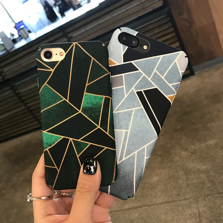 Luxury Marble phone case For iphone 6 6s 6puls Art vintage geometric lines PC Hard Matte back cover For iphone 7 7pus 8 8puls
Luxury Marble phone case For iphone 6 6s 6puls Art vintage geometric lines PC Hard Matte back cover For iphone 7 7pus 8 8puls