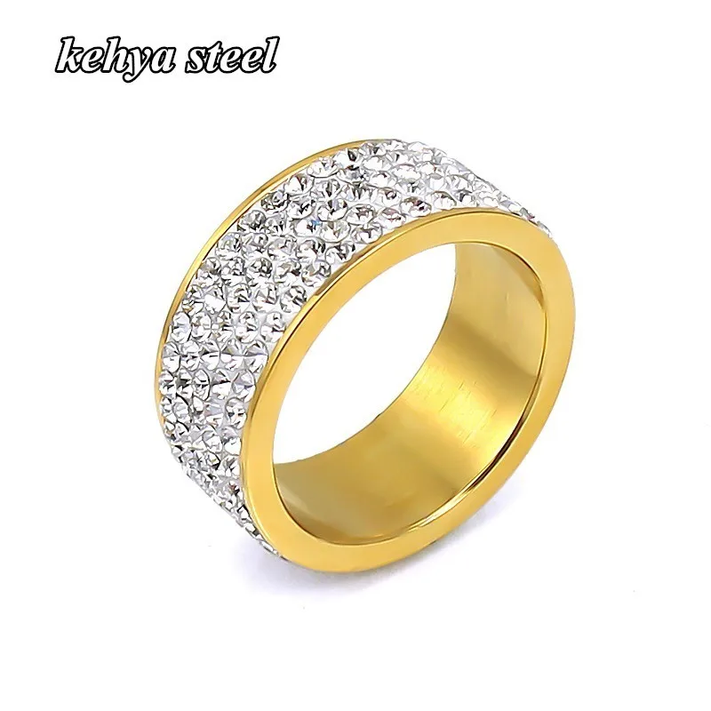 Women's Jewelry Crystal Wedding Simple Style Circle Shiny Ring Fashion Rose Gold/Gold Anniversary Ladys Bague Femme
Women's Jewelry Crystal Wedding Simple Style Circle Shiny Ring Fashion Rose Gold/Gold Anniversary Ladys Bague Femme