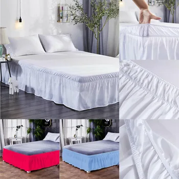 Classic Fashion Bed Skirt Bedcover Home Textile Double Brushed Pleated Tailored Dust Ruffle 4 Sizes
Classic Fashion Bed Skirt Bedcover Home Textile Double Brushed Pleated Tailored Dust Ruffle 4 Sizes