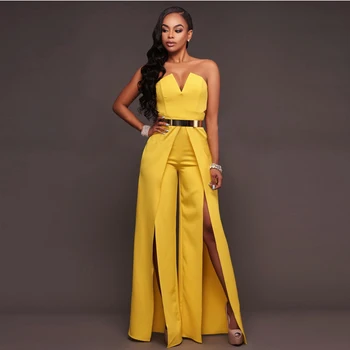 Hollow Fashion Women Zipper Slim Split The Fork Off Shoulder Jumpsuit Elegant Party Wrap The Chest Wide Leg Jumpsuit Outfit 2020
Hollow Fashion Women Zipper Slim Split The Fork Off Shoulder Jumpsuit Elegant Party Wrap The Chest Wide Leg Jumpsuit Outfit 2020