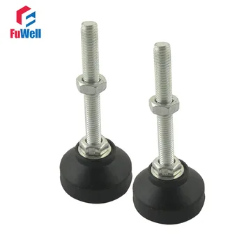 2pcs M12/M16 Thread Adjustable Foot Cups Reinforced Nylon Base 60mm Diameter Articulated Feet 60/80/100/120/150mm Leveling Foot
2pcs M12/M16 Thread Adjustable Foot Cups Reinforced Nylon Base 60mm Diameter Articulated Feet 60/80/100/120/150mm Leveling Foot