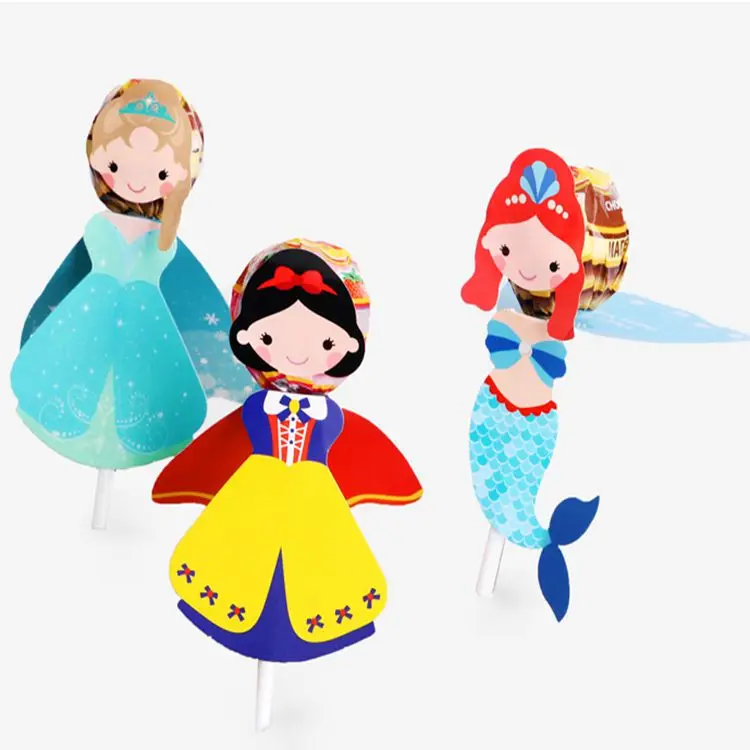 54pcs/lot 3 style lovely cartoon princess Queens Mermaid DIY card Lollipops card Decorative card
54pcs/lot 3 style lovely cartoon princess Queens Mermaid DIY card Lollipops card Decorative card