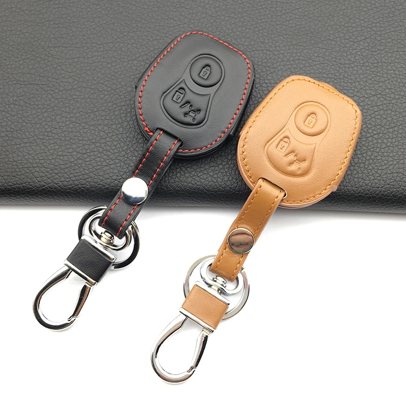 High quality car keychain leather key cover for Ssangyong remote control 2 button car smart key case Key car accessories shell
High quality car keychain leather key cover for Ssangyong remote control 2 button car smart key case Key car accessories shell