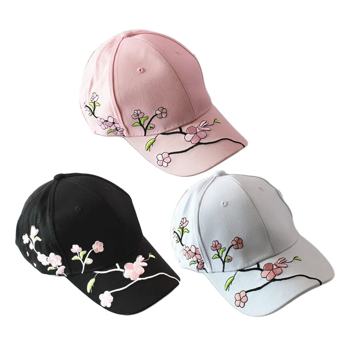 Baseball cap Unisex Couple Fashion Simple Sweet Cap Plum Flower Embroidery Female Hat Adjustable Hat
Baseball cap Unisex Couple Fashion Simple Sweet Cap Plum Flower Embroidery Female Hat Adjustable Hat