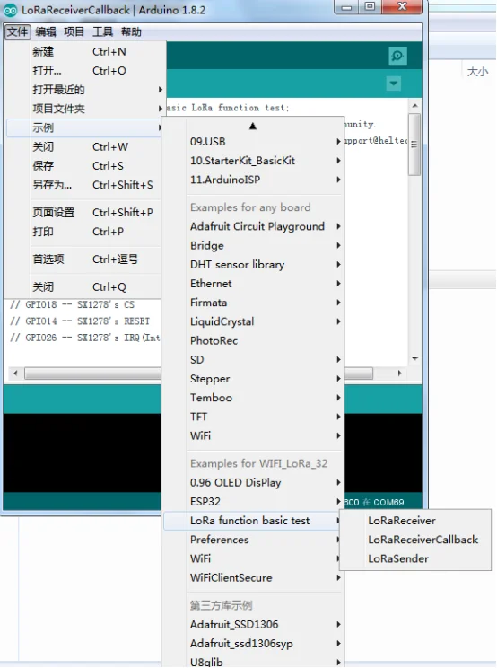 2つのLILYGO TTGO LORA SX1278 ESP32 0.96 OLEDディスプレイモジュール16 Mtバイト128 Mtビット）433Mhz