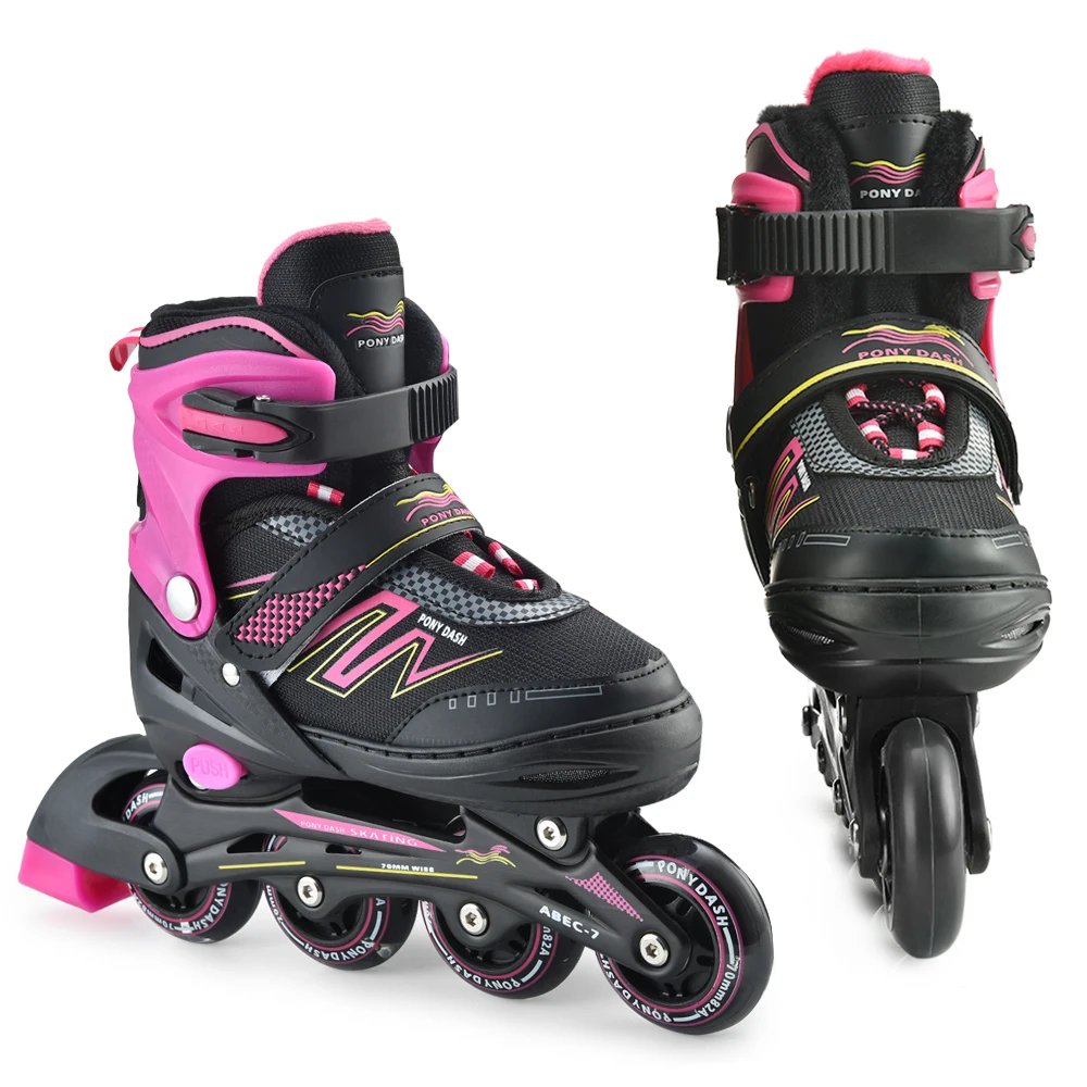 Inline Skates Adjustable Rollerblades with Illuminating Wheels For Kids Boys Girls Ladies
Inline Skates Adjustable Rollerblades with Illuminating Wheels For Kids Boys Girls Ladies