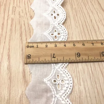 14 Yards Embroidered cotton lace trim width 4cm small size cotton lace tape use for hometextile and cloth sewing material
14 Yards Embroidered cotton lace trim width 4cm small size cotton lace tape use for hometextile and cloth sewing material