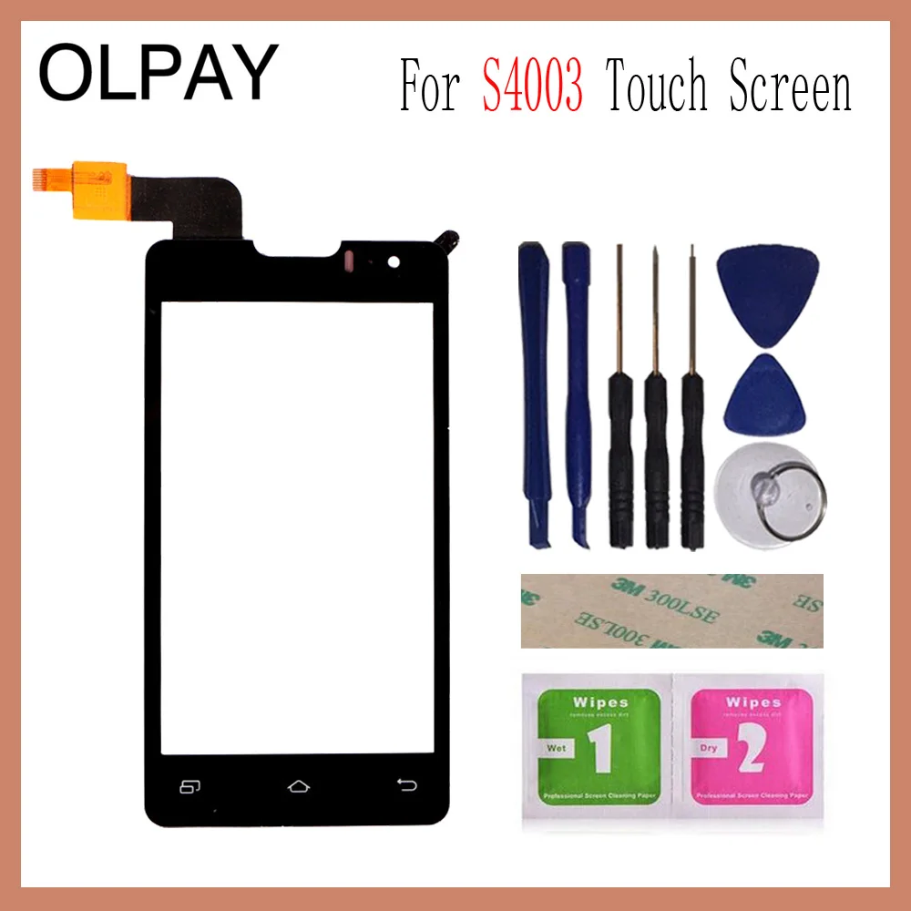 OLPAY 4.0" Mobile Phone For DNS S4003 innos i6s i3 Touch Screen Glass Digitizer Panel Lens Sensor Tools Free Adhesive And Wipes
OLPAY 4.0" Mobile Phone For DNS S4003 innos i6s i3 Touch Screen Glass Digitizer Panel Lens Sensor Tools Free Adhesive And Wipes