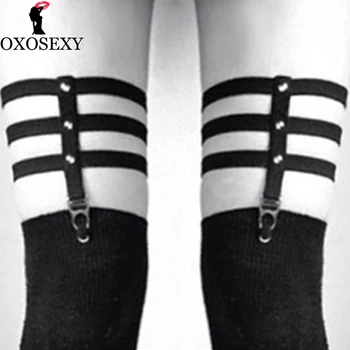 15 Colors Punk Garters Belt Women Leg Ring Garter Belt Leather Garter belt for women Night Club Popular Harness Sexy Female 555
15 Colors Punk Garters Belt Women Leg Ring Garter Belt Leather Garter belt for women Night Club Popular Harness Sexy Female 555