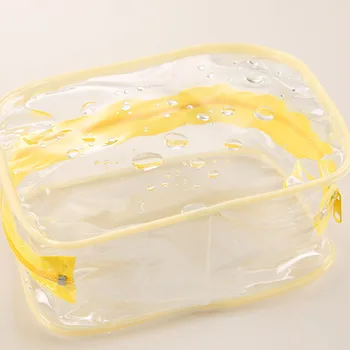 Hot Selling New Transparent Cosmetic Travel Bag Women Makeup Organizer PVC Washing Bags Zipper Pouch -B5
Hot Selling New Transparent Cosmetic Travel Bag Women Makeup Organizer PVC Washing Bags Zipper Pouch -B5