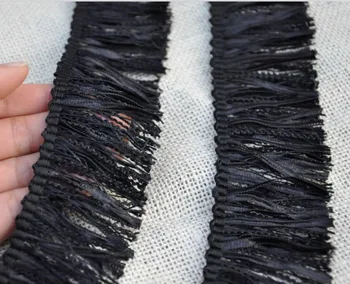 Fringe lace Black tassel lace ribbon DIY Fashion clothing lace accessories 5cm Width 5yards/lot
Fringe lace Black tassel lace ribbon DIY Fashion clothing lace accessories 5cm Width 5yards/lot