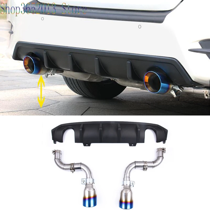 Car Styling Fit For Honda 10th Gen Civic sedan 2016-2019 Rear bumper protection lip cover&Exhaust Bypass Pipe System kit
Car Styling Fit For Honda 10th Gen Civic sedan 2016-2019 Rear bumper protection lip cover&Exhaust Bypass Pipe System kit