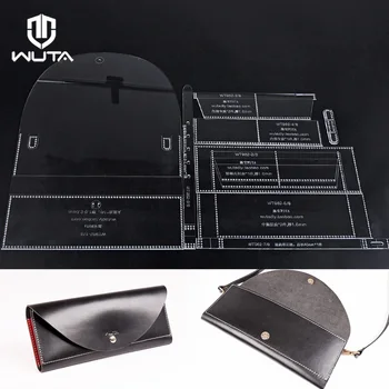 WUTA 962 1Set DIY Leather Clutch Bag Acrylic Template Small shoulder bag Clear Acrylic Leather Pattern Set Handcraft 2mm Thick
WUTA 962 1Set DIY Leather Clutch Bag Acrylic Template Small shoulder bag Clear Acrylic Leather Pattern Set Handcraft 2mm Thick