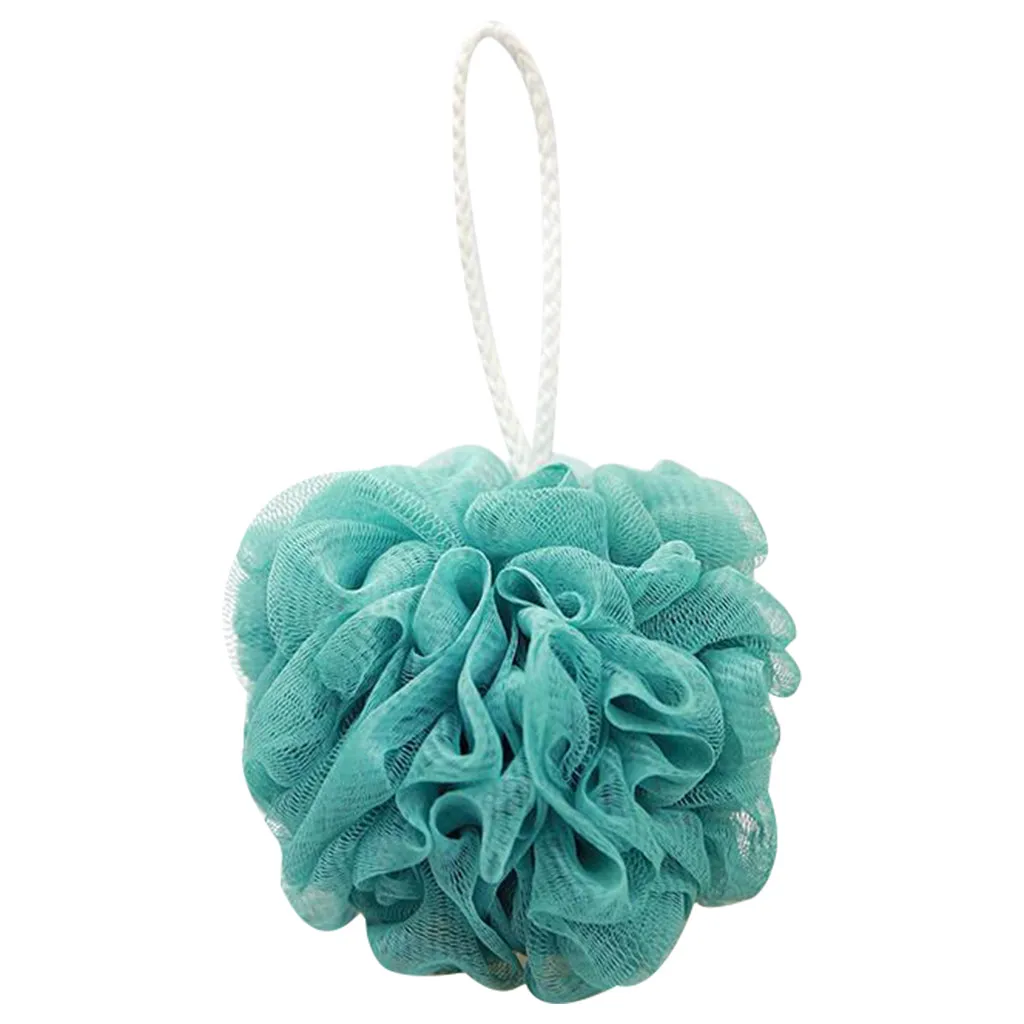 Loofah Bath Shower Sponge Pouf Mesh Ball Exfoliating Premium Scrubber 1 PC Milk Accessories Esponja Banho | Дом и сад