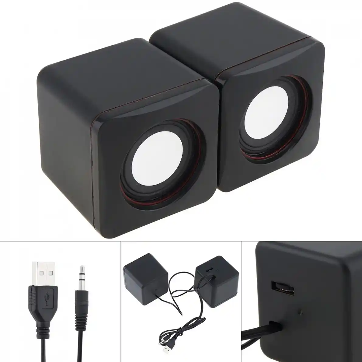 usb to speaker jack