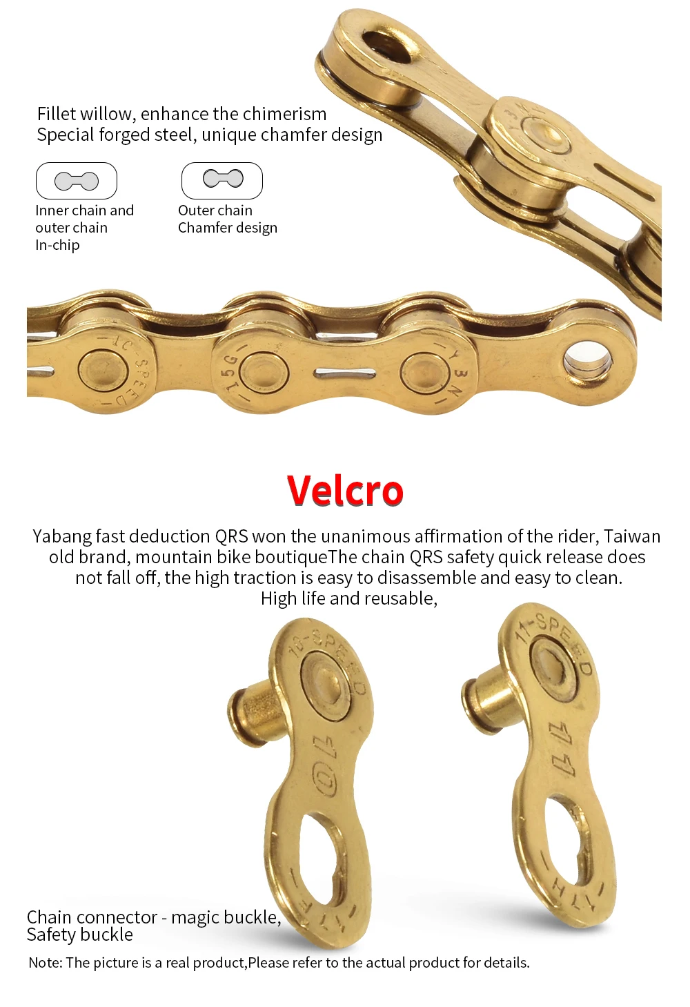 Best YBN Ultralight 10 11-speed bicycle chain outer hollow mountain bike road bike chain for Shimano / SRAM / Campagnolo system 5 Best YBN Ultralight 10 11-speed bicycle chain outer hollow mountain bike road bike chain for Shimano / SRAM / Campagnolo system 5