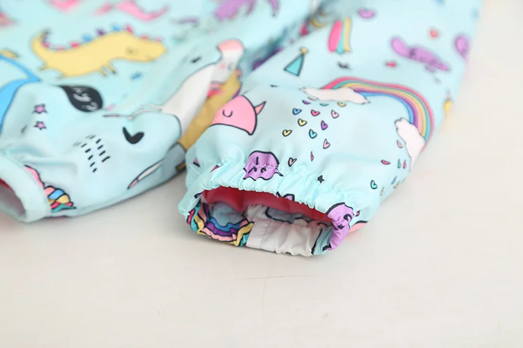 Coralup Unisex Toddler Kids Dinosaur Hooded Jackets Baby Boys Girls Unicorn Jacket Waterproof Windbreaker Thin Coats MultiColorful,12M-8Years