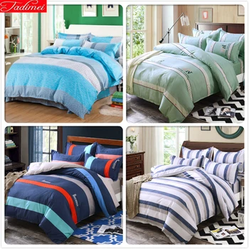 Classic Concise Stripe Duvet Cover 3/4 bedding Sets Couple Size Full King Queen Bed Linens 1.5m 1.8m 2.0m 2.2m Bedsheet Bedsheet
Classic Concise Stripe Duvet Cover 3/4 bedding Sets Couple Size Full King Queen Bed Linens 1.5m 1.8m 2.0m 2.2m Bedsheet Bedsheet
