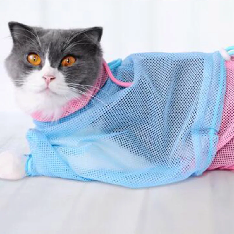 High quality Mesh Cat Bathing Bag Cats Grooming Washing Bags Cat Bath Clean Bag No Scratching Bite Restraint Nail Cutting bag
High quality Mesh Cat Bathing Bag Cats Grooming Washing Bags Cat Bath Clean Bag No Scratching Bite Restraint Nail Cutting bag