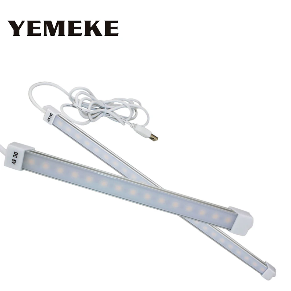 USB LED Bar Light 3W 5W DC5V Eyes Protection 18cm 35cm Led Rigid Strip SMD 2835 Led Reading Light Bar Light For Kitchen Lighting
USB LED Bar Light 3W 5W DC5V Eyes Protection 18cm 35cm Led Rigid Strip SMD 2835 Led Reading Light Bar Light For Kitchen Lighting