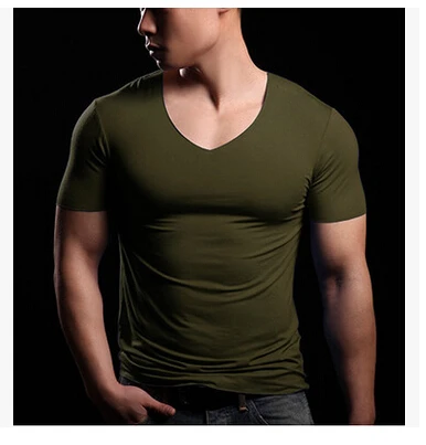 2019 summer men seamless tight short sleeve tops male slim thin V-Neck modal t shirt undershirt plus size L-5XL 6XL multi colors
2019 summer men seamless tight short sleeve tops male slim thin V-Neck modal t shirt undershirt plus size L-5XL 6XL multi colors