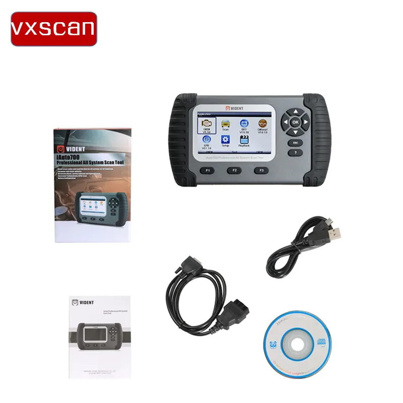 Origional VIDENT iAuto700 Professional All System Scan Tool for Engine Oil Light EPB EPS ABS Airbag Reset Battery Configuration
Origional VIDENT iAuto700 Professional All System Scan Tool for Engine Oil Light EPB EPS ABS Airbag Reset Battery Configuration